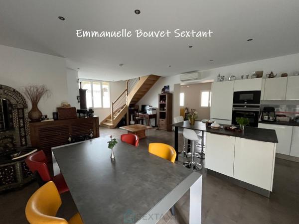 Bergerac, maison de ville, 4 chambres, haute performance énergétique et qualité de prestations