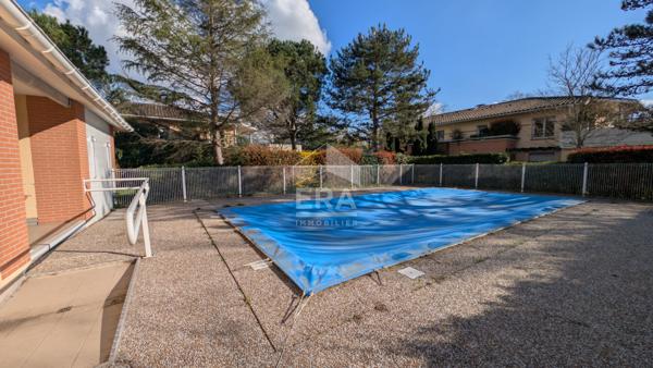 Toulouse St-Simon grand T3 traversant 67 m² rez-de-jardin 2 parking dont sous-sol
