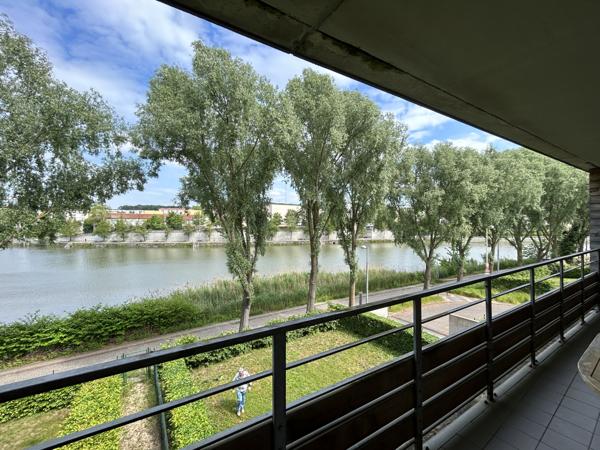 Nancy Meurthe Canal appartement T3 avec terrasse