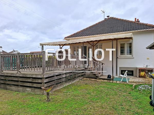 A VENDRE OUISTREHAM VIE DE PLAIN PIED A 150 M DE LA MER