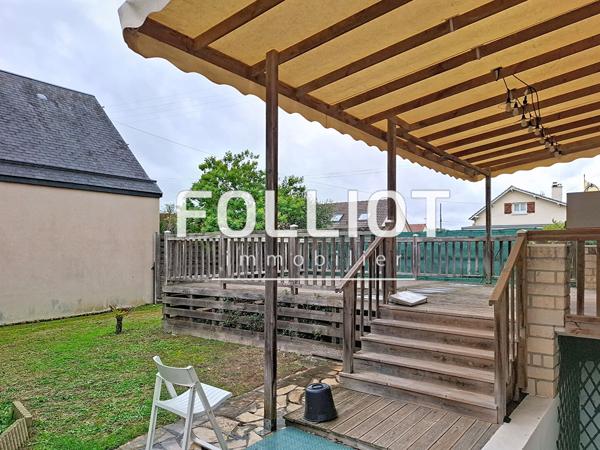 A VENDRE OUISTREHAM VIE DE PLAIN PIED A 150 M DE LA MER