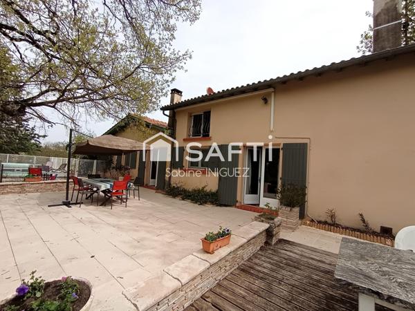 MAISON 172 m²  A LA CAMPAGNE, PISCINE, GRAND TERRAIN