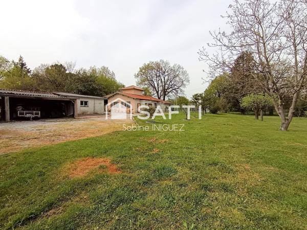 MAISON 172 m²  A LA CAMPAGNE, PISCINE, GRAND TERRAIN