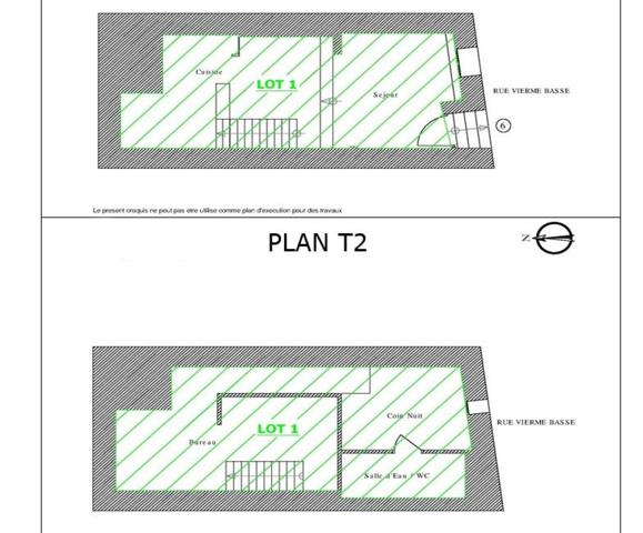 Immeuble 3 appartements indépendants