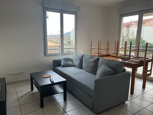 T3 meublé de 63m² avec parking , Chasse sur rhone