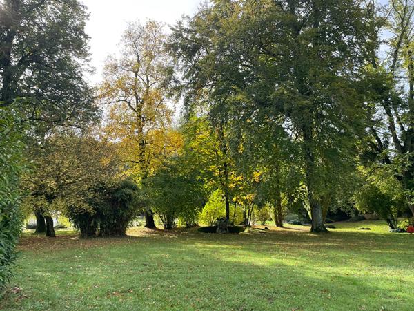 Propriete campagne Paris a1H20 sur  parc de deux hectares avec arbres majestueux
