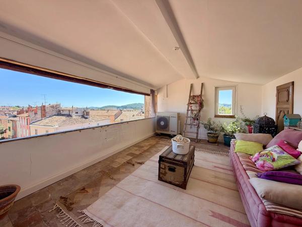Appartement T3 - Duplex - Terrasse avec vue panoramique - 83300 Draguignan - Réf 87312024