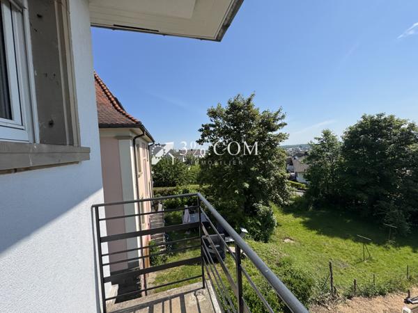 3%COM Très beau F3 avec 2 balcons dans quartier du HAUT BARR Saverne (67700)