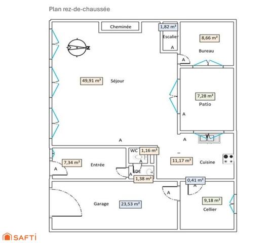Quartier résidentiel prisé - Maison d’architecte - Jardin - Terrasse - Garage