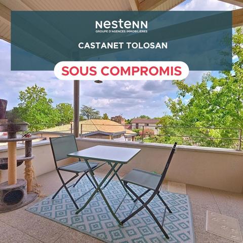 Appartement 3 pièces avec ascenseur, terrasse, garage et parking à vendre en exclusivité chez Nestenn Castanet-Tolosan
