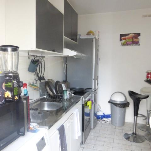 Evreux, proche gare, appartement type F2 en rez de jardin