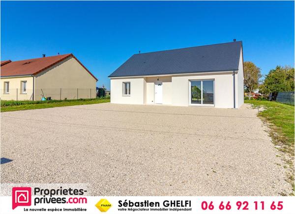 proche de Contres-belle maison de plain pied-2 chambres-cellier- 920 m²