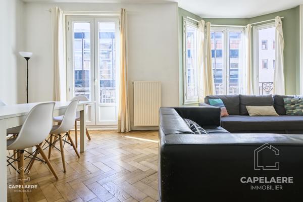 Appartement T3 lumineux avec extérieur en hyper centre de Lille