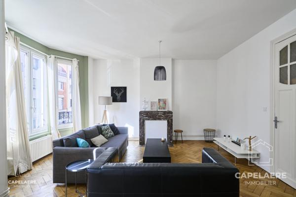 Appartement T3 lumineux avec extérieur en hyper centre de Lille