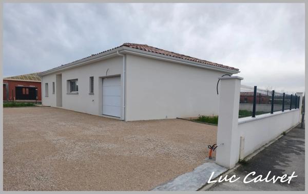 BRESSOLS (82) à vendre Maison neuve plain-pied  293500€