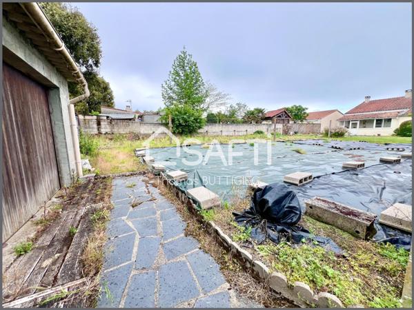 Terrain en centre bourg, second rideau et viabilisé.
