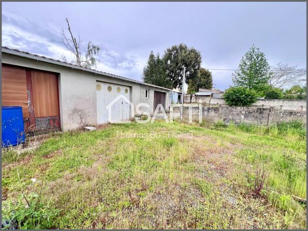 Terrain en centre bourg, second rideau et viabilisé.