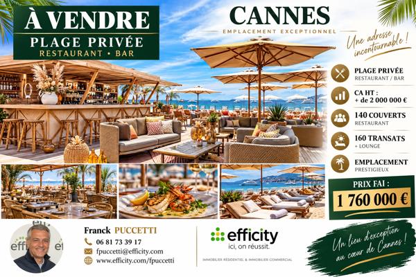 Fonds De Commerce
        
        - 400 m² 1 760 000 € *