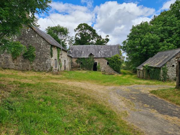 Le Vieux-Bourg (22800) Ferme en pierres à rénover