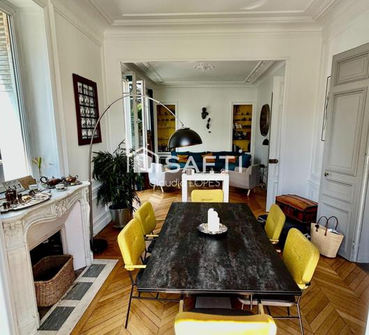 Bel appartement familial de 132m2 avec jardin