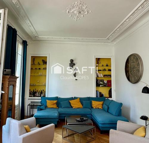 Bel appartement familial de 132m2 avec jardin