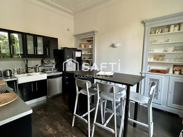 Bel appartement familial de 132m2 avec jardin