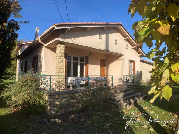 Maison familiale 4 chambres avec garages, cave et jardin – Castillon-la-Bataille