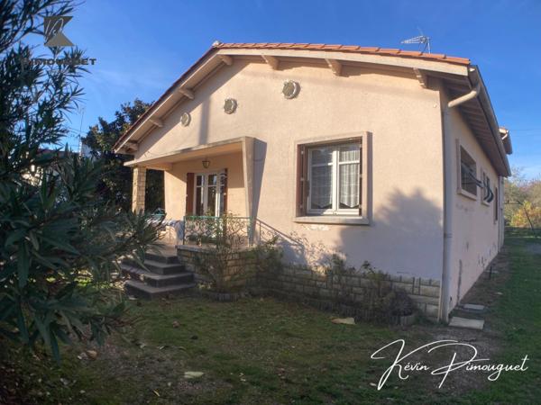 Maison familiale 4 chambres avec garages, cave et jardin – Castillon-la-Bataille
