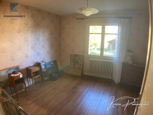 Maison familiale 4 chambres avec garages, cave et jardin – Castillon-la-Bataille