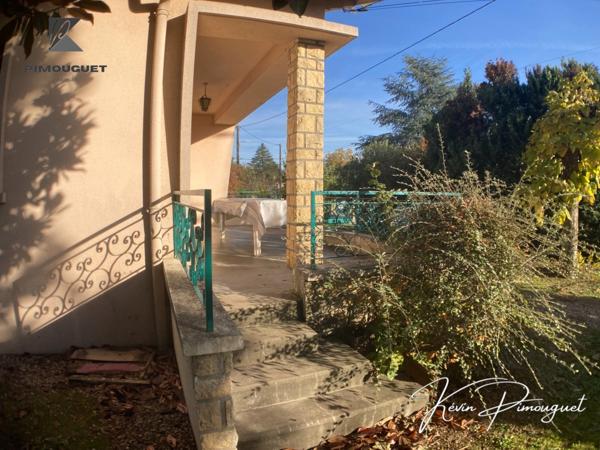 Maison familiale 4 chambres avec garages, cave et jardin – Castillon-la-Bataille