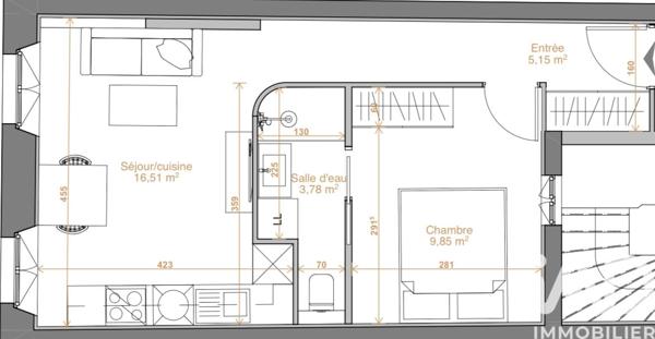 Appartement à vendre 1 pièce 34 m² Toulon