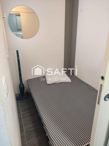 Beau T2/ Cabine de 33m2 en angle de résidence