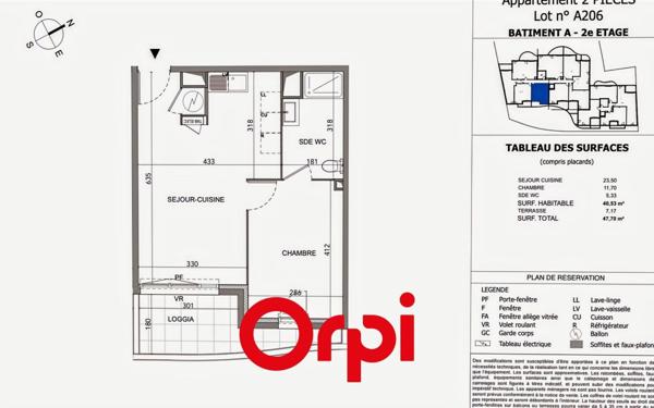 Appartement à vendre    2 pièces • 40,53 m2 La Seyne-sur-Mer