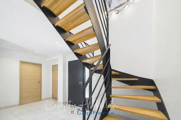 Maison contemportaine ossature bois à vendre 5 pièces GILLY SUR ISERE (73)