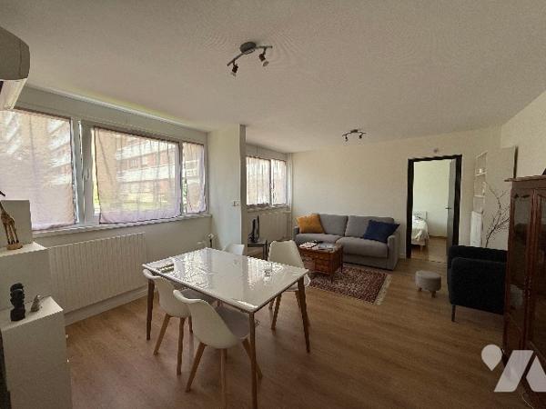 T2 - RDC sur cour intérieur - 48,06 m² + loggia + Cave + Garage – Part-Dieu à pied –