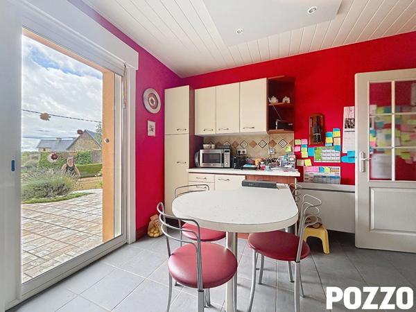 Maison - 5 pièces - 3 chambres - sous-sol - 110m² - jardin 2727 m² - Saint Georges Montcoq - Saint Lo SAINT GEORGES MONTCOCQ