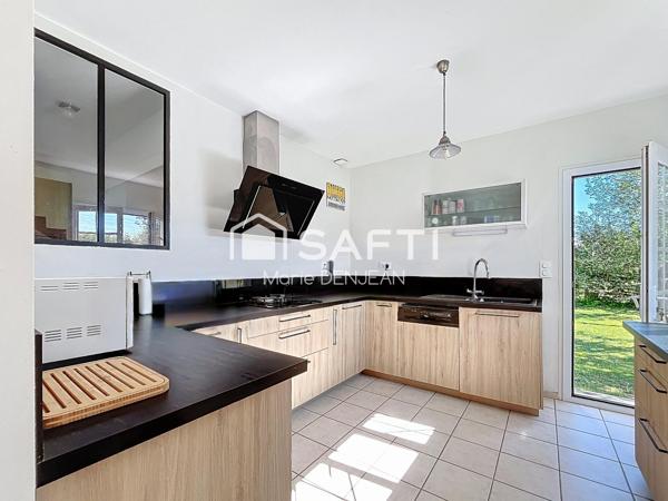 Maison rénovée 160 m², 6 pièces – Terrain 3750 m²