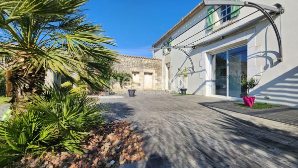 Charmante maison, 4 chambres, dépendances, jardin clos, accès rivière à Saint Pierre le Vieux