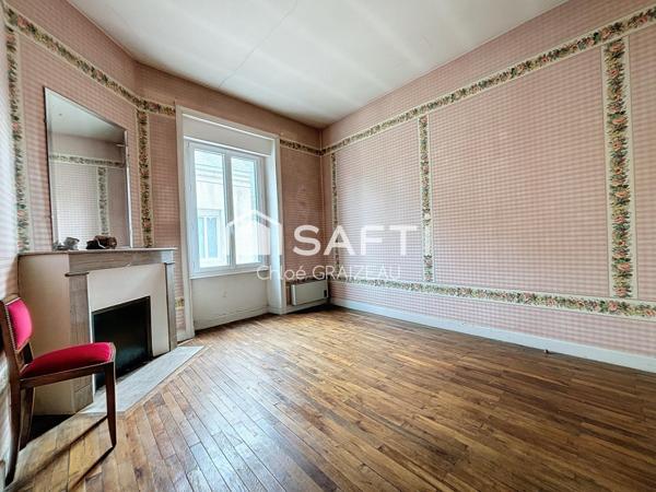 Maison de bourg, 130 m² habitables évolutifs