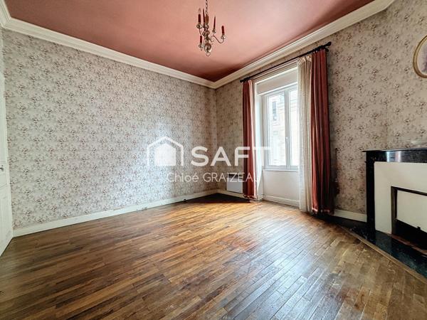 Maison de bourg, 130 m² habitables évolutifs