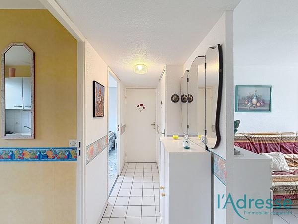 Appartement 2/3 pièces 41m2 avec grande terrasse et garage à Mandelieu