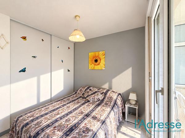 Appartement 2/3 pièces 41m2 avec grande terrasse et garage à Mandelieu