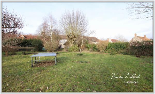 Maison à vendre 5 pièces COURCELLES-LE-ROI (45) Grande pièce, 3 chambres, véranda