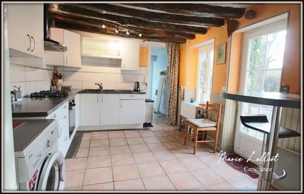 Maison à vendre 5 pièces COURCELLES-LE-ROI (45) Grande pièce, 3 chambres, véranda