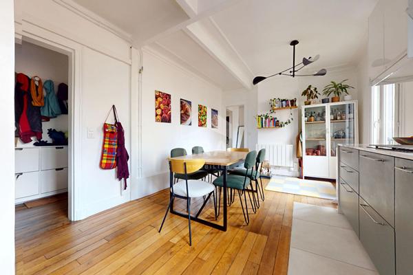 Appartement Saint Ouen 5 pièces 90.5 m2