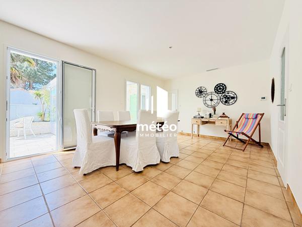 maison de plain pied 4 chambres avec piscine à la Tranche sur mer