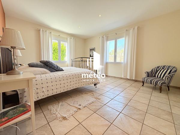 maison de plain pied 4 chambres avec piscine à la Tranche sur mer