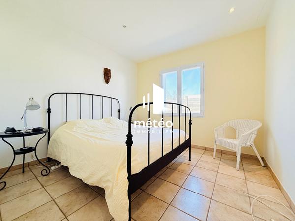 maison de plain pied 4 chambres avec piscine à la Tranche sur mer