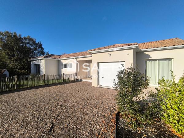 Maison récente, 3 chambres, dans un cadre exceptionnel