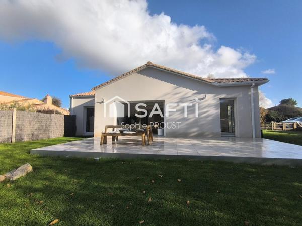 Maison récente, 3 chambres, dans un cadre exceptionnel